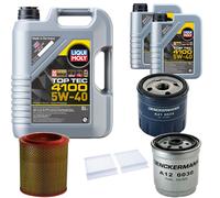 DENCKERMANN Controllo Set Liqui Moly Top Tec 4100 5W-40 7L Per Alfa Romeo 156