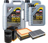 DENCKERMANN Controllo Set Liqui Moly Top Tec 4100 5W-40 7L Per Audi A6 1.8 T