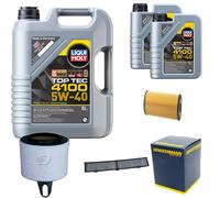 DENCKERMANN Controllo Set Liqui Moly Top Tec 4100 5W-40 7L Per BMW 1Er 120I