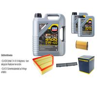 DENCKERMANN Controllo Set Liqui Moly Top Tec 4100 5W-40 7L Per BMW 3 Serie 320d