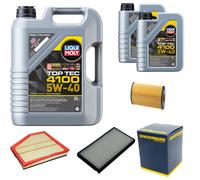 Denckermann Controllo Set Liqui Moly Top Tec 4100 5W-40 7L per BMW 5er