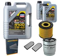 DENCKERMANN Controllo Set Liqui Moly Top Tec 4100 5W-40 7L Per BMW 7 Serie 730d