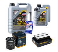 DENCKERMANN Controllo Set Liqui Moly Top Tec 4100 5W-40 7L Per Chevrolet Aveo