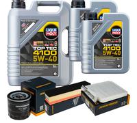 DENCKERMANN Controllo Set Liqui Moly Top Tec 4100 5W-40 7L Per Dacia Duster