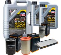 DENCKERMANN Controllo Set Liqui Moly Top Tec 4100 5W-40 7L Per Fiat Ducato