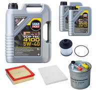 DENCKERMANN Controllo Set Liqui Moly Top Tec 4100 5W-40 7L Per Opel Corsa E