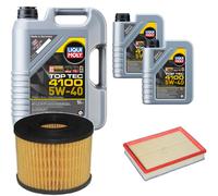 DENCKERMANN Controllo Set Liqui Moly Top Tec 4100 5W-40 7L Per Opel Meriva
