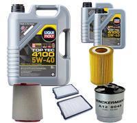 Denckermann Controllo Set Liqui Moly Top Tec 4100 5W-40 7L per Per BMW 5er