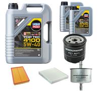 DENCKERMANN Controllo Set Liqui Moly Top Tec 4100 5W-40 7L Per VW Fox 1.4