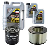 DENCKERMANN Controllo Set Liqui Moly Top Tec 4100 5W-40 7L Per VW Taro