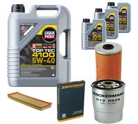DENCKERMANN Controllo Set Liqui Moly Top Tec 4100 5W-40 8L Per BMW 3 Serie 325td