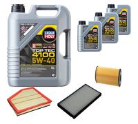 DENCKERMANN Controllo Set Liqui Moly Top Tec 4100 5W-40 8L Per BMW 5 Serie 520d