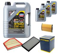 Denckermann Controllo Set Liqui Moly Top Tec 4100 5W-40 8L per BMW 5er