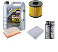 DENCKERMANN Controllo Set Liqui Moly Top Tec 4100 5W-40 Per Fiat 500L 1.4