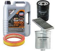DENCKERMANN Controllo Set Liqui Moly Top Tec 4200 5W-30 5L Per Audi 80 2.0