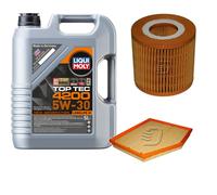 Denckermann Controllo Set Liqui Moly Top Tec 4200 5W-30 5L per BMW 5er