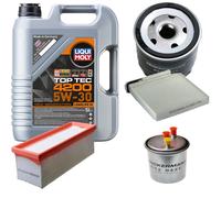 DENCKERMANN Controllo Set Liqui Moly Top Tec 4200 5W-30 5L Per Dacia Duster