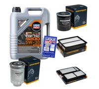 DENCKERMANN Controllo Set Liqui Moly Top Tec 4200 5W-30 5L Per Mazda 5 2.0 CD