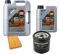 DENCKERMANN Controllo Set Liqui Moly Top Tec 4200 5W-30 6L Per VW Fox 1.4