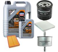 DENCKERMANN Controllo Set Liqui Moly Top Tec 4200 5W-30 6L Per VW Fox 1.4