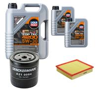DENCKERMANN Controllo Set Liqui Moly Top Tec 4200 5W-30 7L Per Audi A8 2.8