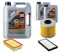 DENCKERMANN Controllo Set Liqui Moly Top Tec 4200 5W-30 7L Per BMW 5 Serie 518I