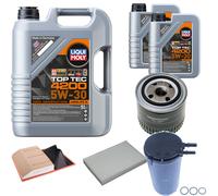 DENCKERMANN Controllo set Liqui Moly Top Tec 4200 5W-30 7L per Iveco Daily IV