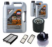 DENCKERMANN Controllo Set Liqui Moly Top Tec 4200 5W-30 7L Per Mazda 3 2.0