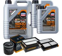 DENCKERMANN Controllo Set Liqui Moly Top Tec 4200 5W-30 7L Per Mazda 5 2.0 CD