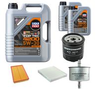 DENCKERMANN Controllo Set Liqui Moly Top Tec 4200 5W-30 7L Per VW Fox 1.4