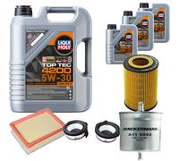 DENCKERMANN Controllo Set Liqui Moly Top Tec 4200 5W-30 8L Per BMW 3 Serie 320i