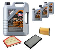 Denckermann Controllo Set Liqui Moly Top Tec 4200 5W-30 8L per BMW 5er