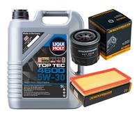 DENCKERMANN Controllo Set Liqui Moly Top Tec 4600 5W-30 5L Per KIA Carens II