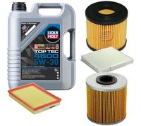 DENCKERMANN Controllo Set Liqui Moly Top Tec 4600 5W-30 5L Per Opel Meriva
