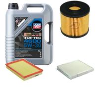 DENCKERMANN Controllo Set Liqui Moly Top Tec 4600 5W-30 5L Per Opel Meriva