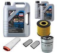 DENCKERMANN Controllo Set Liqui Moly Top Tec 4600 5W-30 7L Per BMW 7 Serie 730d