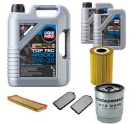 Denckermann Controllo Set Liqui Moly Top Tec 4600 5W-30 7L per BMW 7er 725tds