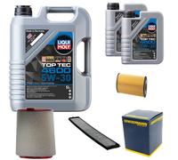 DENCKERMANN Controllo Set Liqui Moly Top Tec 4600 5W-30 7L Per BMW X3 2.0D