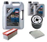 Denckermann Controllo Set Liqui Moly Top Tec 4600 5W-30 7L per Duster Dacia