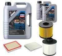 DENCKERMANN Controllo Set Liqui Moly Top Tec 4600 5W-30 7L Per Opel Meriva