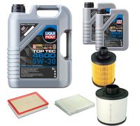 DENCKERMANN Controllo Set Liqui Moly Top Tec 4600 5W-30 7L Per Opel Meriva