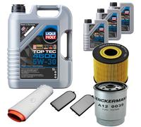 DENCKERMANN Controllo Set Liqui Moly Top Tec 4600 5W-30 8L Per BMW 7 Serie 730d