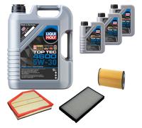 Denckermann Controllo Set Liqui Moly Top Tec 4600 5W-30 8L per BMW Serie 5er