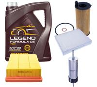 DENCKERMANN Controllo Set MANNOL 0W-20 Legend Formula C5 5L Per BMW 1Er 116I
