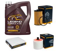 DENCKERMANN Controllo Set MANNOL 0W-20 Legend Formula C5 5L Per Opel Astra K