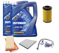Denckermann Controllo Set mannol 10W-40 10L per Mercedes Classe E