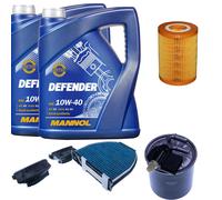 DENCKERMANN Controllo Set MANNOL 10W-40 10L Per Mercedes GLK-Klasse 350