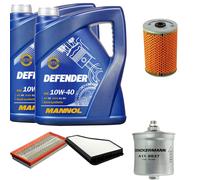 DENCKERMANN Controllo Set MANNOL 10W-40 10L Per Mercedes S-Klasse 500