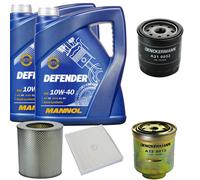 DENCKERMANN Controllo Set MANNOL 10W-40 10L Per Toyota Hiace IV Kasten 2.5