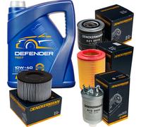 DENCKERMANN Controllo Set MANNOL 10W-40 5 L per VW Transporter IV Kasten 1.9